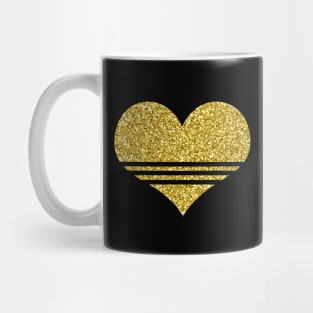 Love Heart Design Cute Graphic Valentines Day Mug
